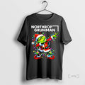 Officials Santa Grinch Dabbing Northrop Grumman Christmas Light Premium T Shirt Sweater