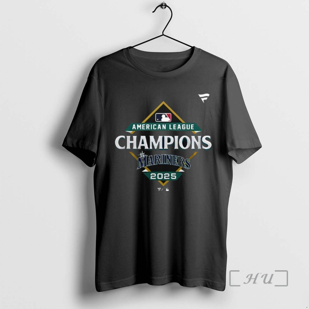 Officials Seattle Mariners 2025 American League Champions Seize The Moment