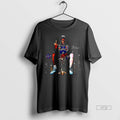 Officials Shai Gilgeous Alexander Oklahoma City Thunder Nba 2025 Mvp Middle Finger Signature Meme Tee