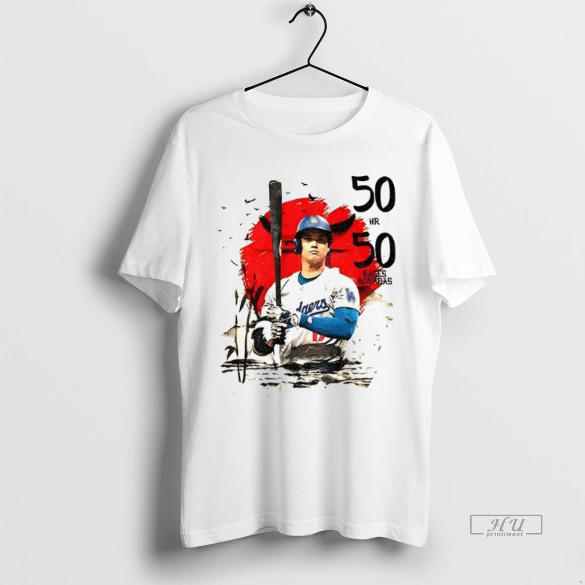 Officials Shohei Ohtani 50 Hr 50 Japan Los Angeles Dodgers Mlb Baseball 2025 Premium Tee