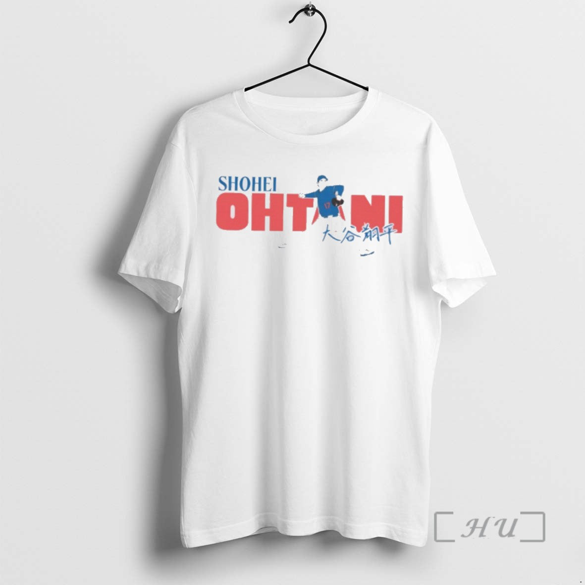 Officials Shohei Ohtani Mlb Los Angeles Dodgers Kanji Signature T Shirt Sweater