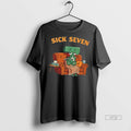 Officials Sick Seven 67 Halloween Costume Fun Wordplay Tee Shirt Sweater