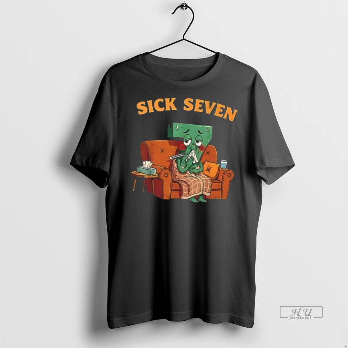 Officials Sick Seven 67 Halloween Costume Fun Wordplay Tee Shirt Sweater