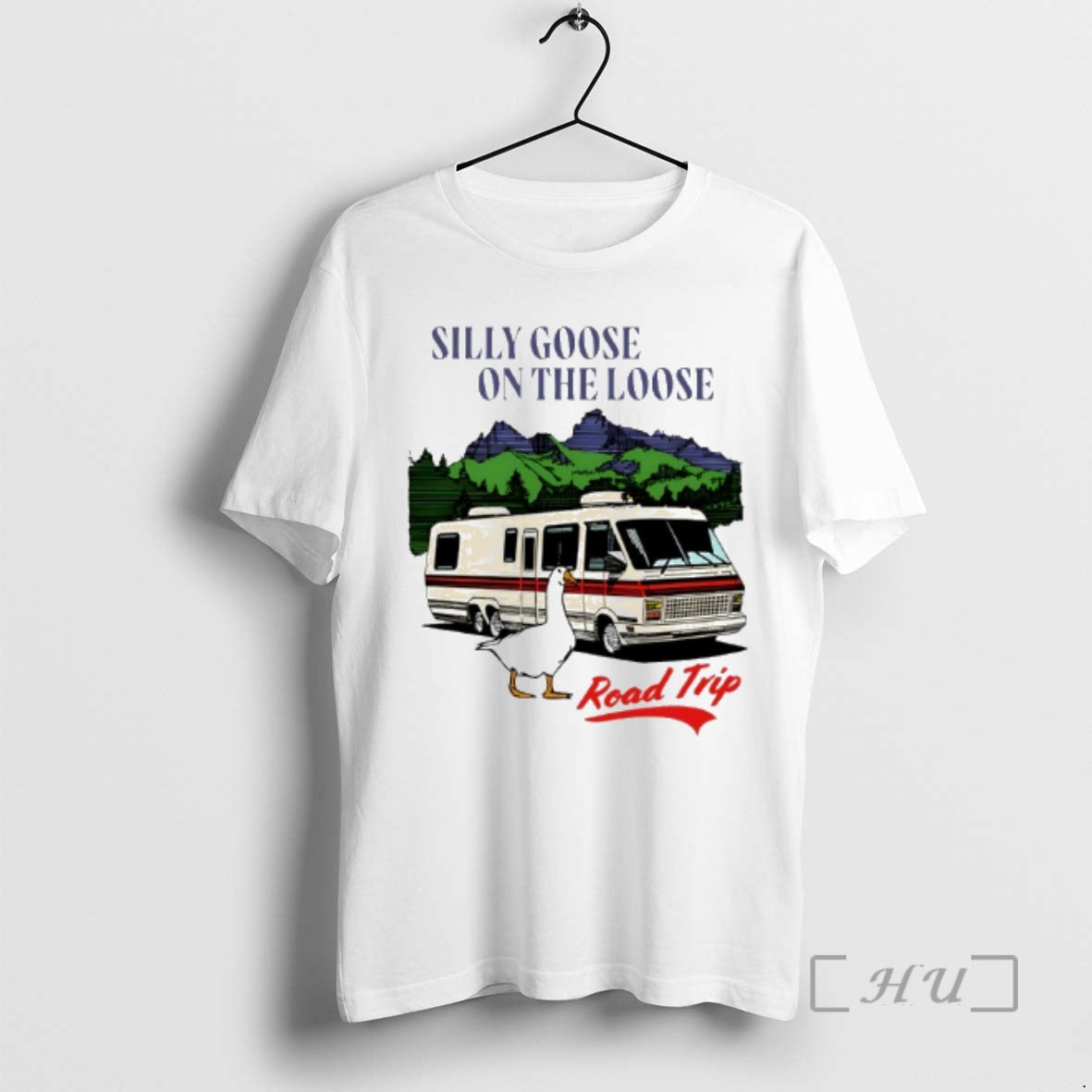 Officials Silly Goose On The Loose Road Trip Premium T Shirt Sweater