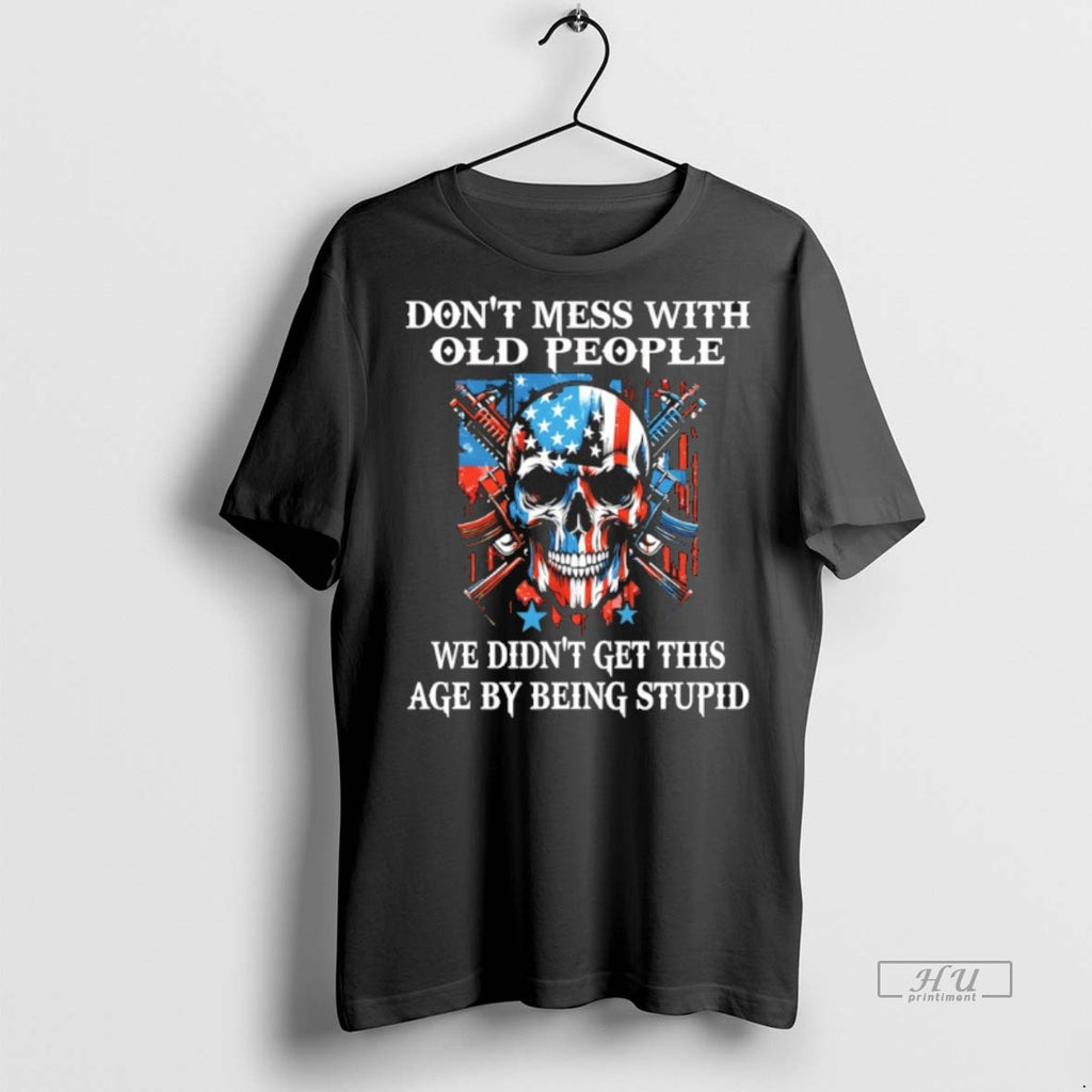 Officials Skull With Gun Dont Mess With Old People We Didnt Get This Age By