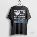 Officials Some Grandmas Play Bingo Real Grandmas Watch Seattle Mariners Postseason Graphic Tee Shirt Sweater