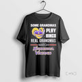 Officials Some Grandmas Play Bingo Real Grandmas Watch Minnesota Vikings Diamond Heart T Shirts Sweater