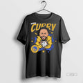 Officials Steph Curry Golden State Warriors Nba Player Caricature Comic Graphic Tee Shirt Sweater