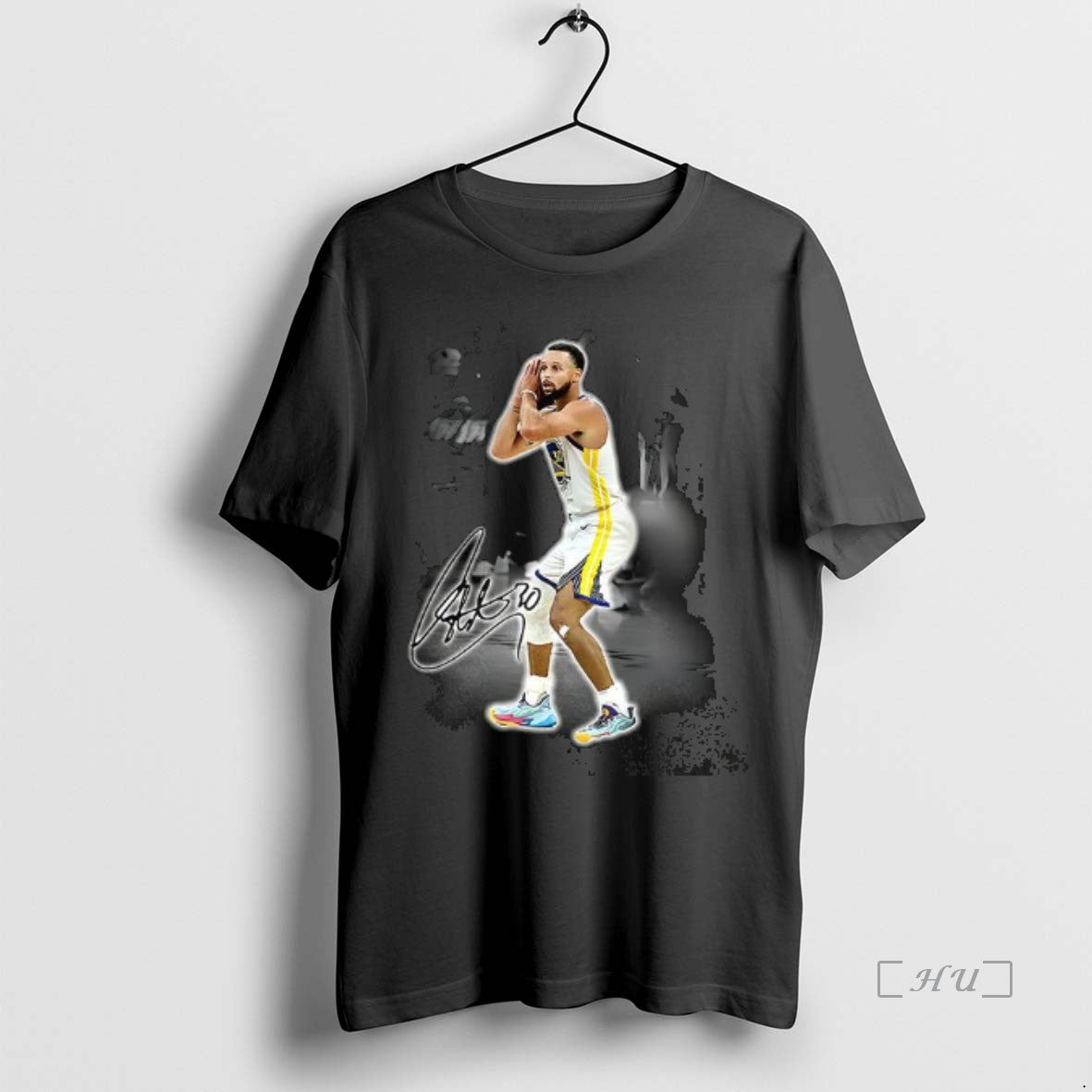 Officials Stephen Curry Golden State Warriors Nba Signal Number 30 Signature Graphic T Shirt Sweater