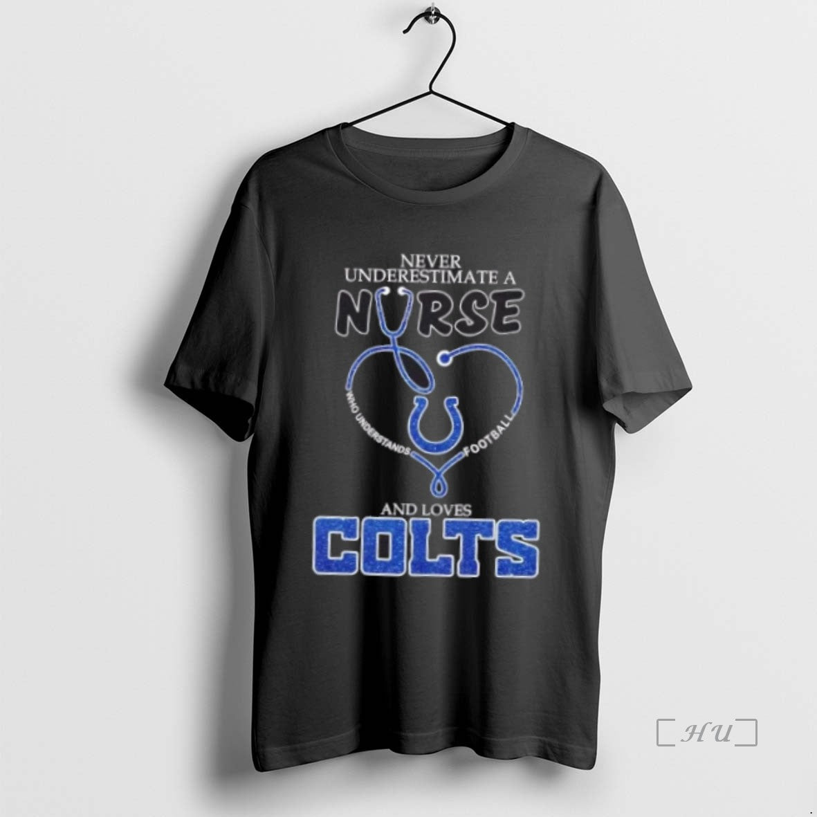 Officials Stethoscope Heart Never Underestimate A Nurse Who Understand Football And Loves Indianapolis Colts Premium
