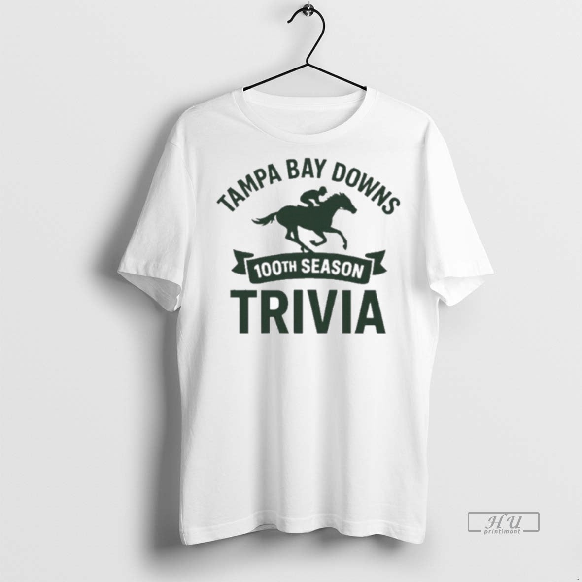 Officials Tampa Bay Downs 100th Season Trivia 2025 Premium Tee Shirt Sweater