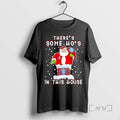 Officials Tampa Bay Rays Santa Theres Some Hos In This House Christmas Premium T Shirts