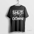 Officials The 2025 Government Shutdown We Are Burning Up The Charts Premium T Shirts Sweater