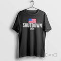 Officials The 2025 Shutdown Us Flag