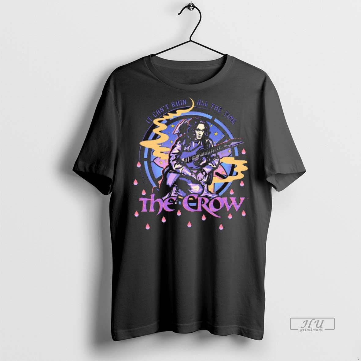 Officials The Crow It Cant Rain All The Time Halloween 2025 Premium Tee Shirt Sweater