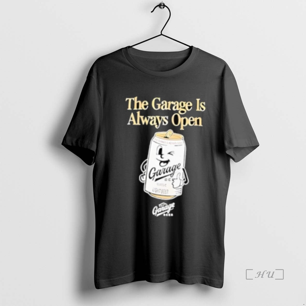 Officials The Garage Is Always Open Garage Light Beer Premium T Shirt Sweater