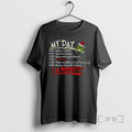 Officials The Grinch Christmas My Day Im Booked Merry Christmas 2025 Tee Shirt Sweater