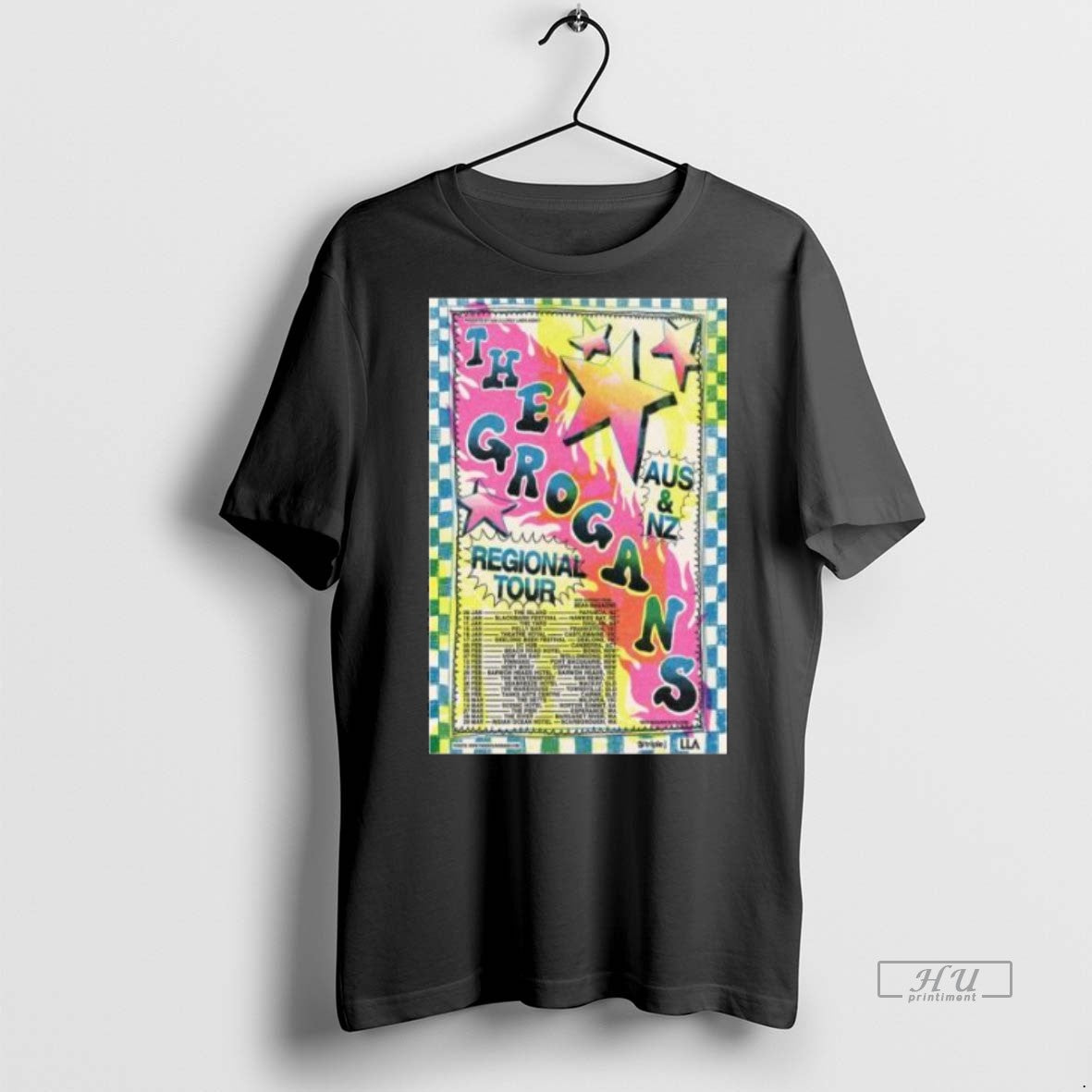 Officials The Grogans Aus Nz Regional Tour 2026 Circle Black Premium Tee Shirt Sweater