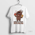 Officials The Monsters Labubu Nagugu Watermelon Fried Chicken Graphic Premium Tee Shirt Sweater