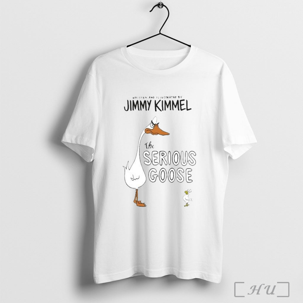 Officials The Serious Goose Illustrated Art T Shirt