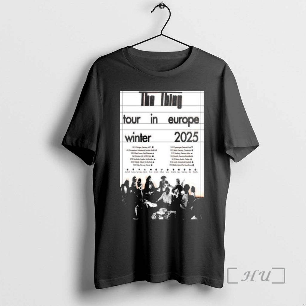 Officials The Thing Tour Europe Winter 2025 Premium T Shirt Sweater