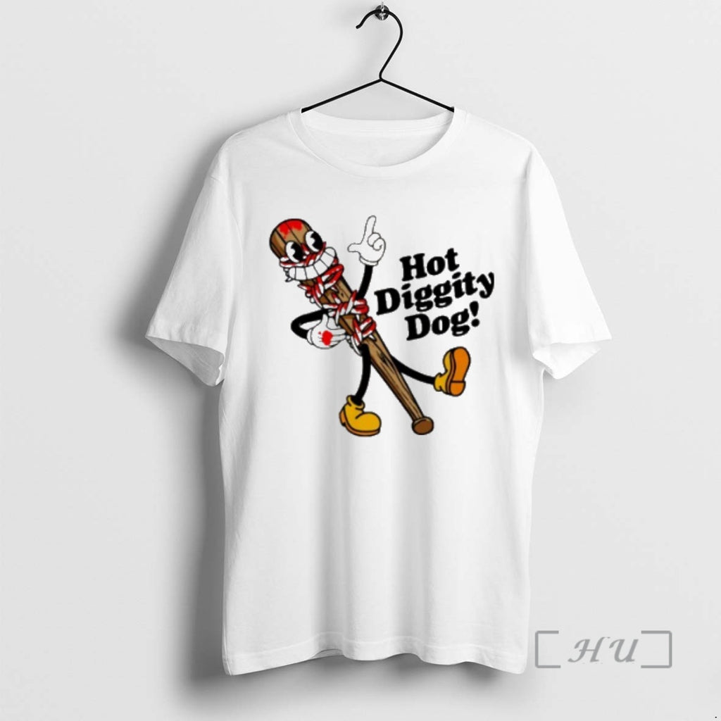 Officials The Walking Dead Ringer 15th Anniversary Hot Diggity Dog Premium T Shirt Sweater