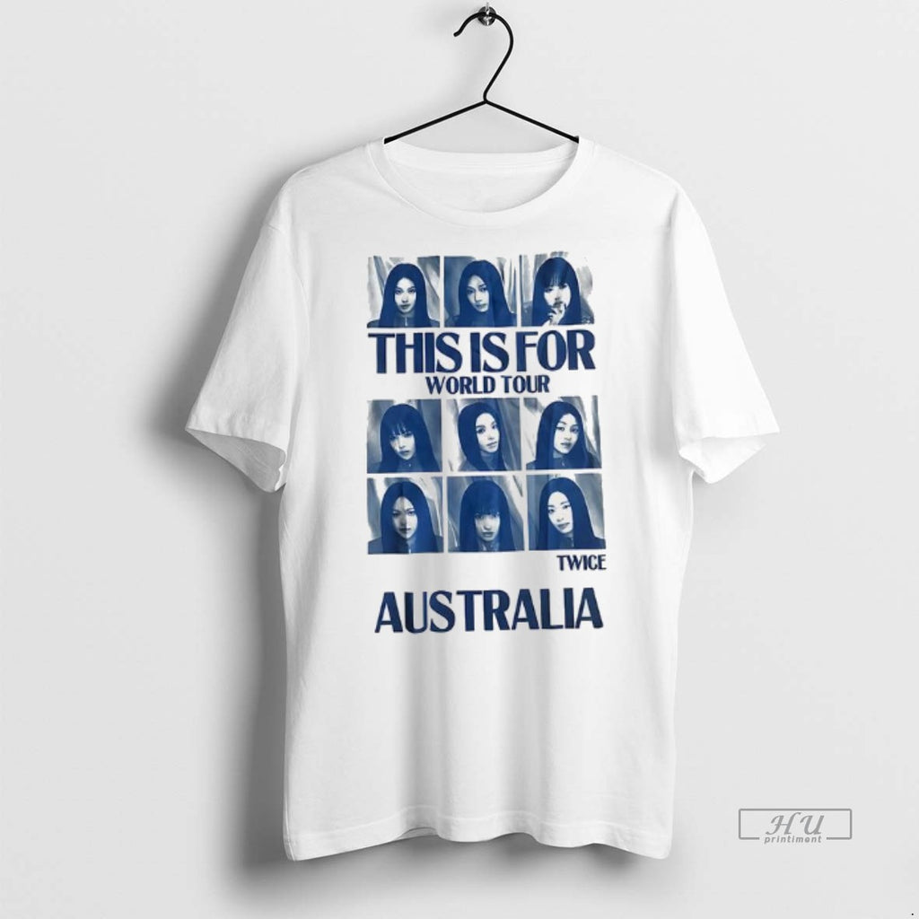 Officials This Is For World Tour Twice Australia Premium Tee Shirt Sweater