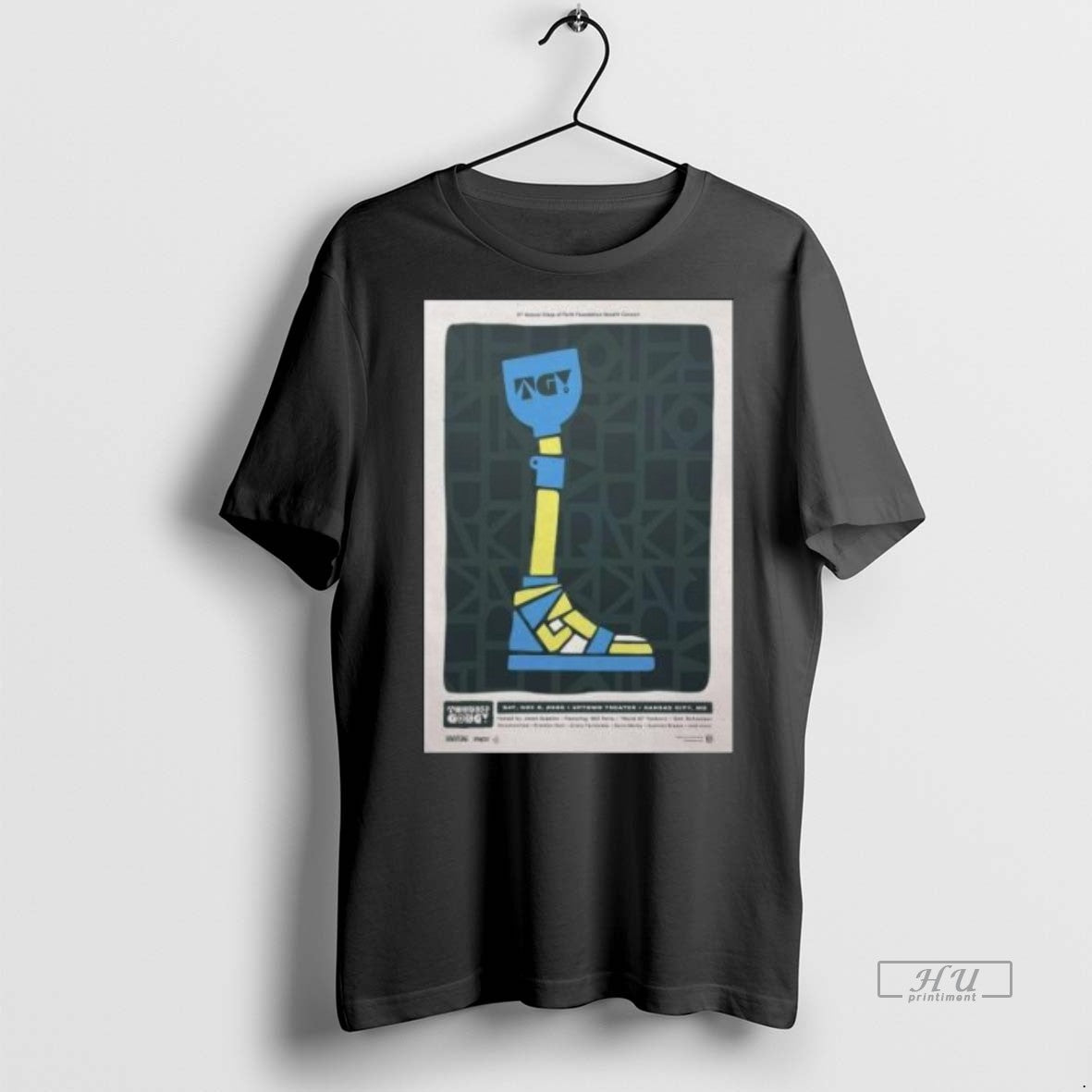 Officials Thunder Gong Uptown Theater Kansas City Mo November 8 2025 Circle Black Premium Tee