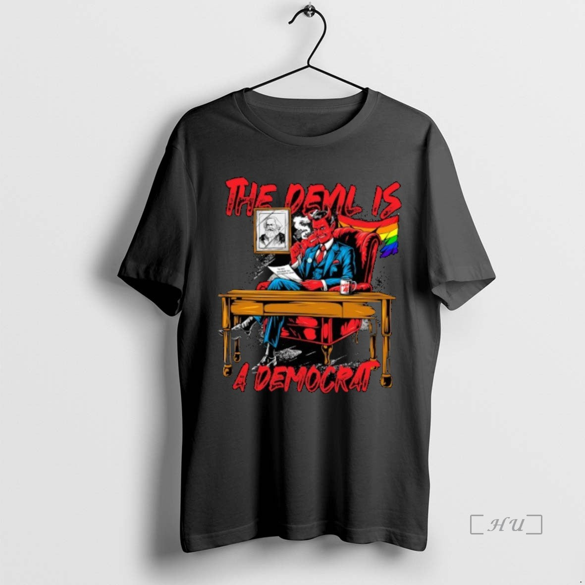 Officials Tom Macdonald The Devil Is A Democrat Sofa Cigarettes Lgbt Flag