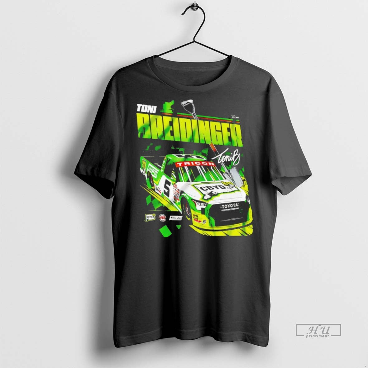 Officials Toni Breidinger Cbdmd Tricon Toyota Racing Truck Graphic Tee Shirt Sweater