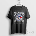 Officials Toronto Blue Jays Al East Division Champions 2025 Premium T Shirt Sweater