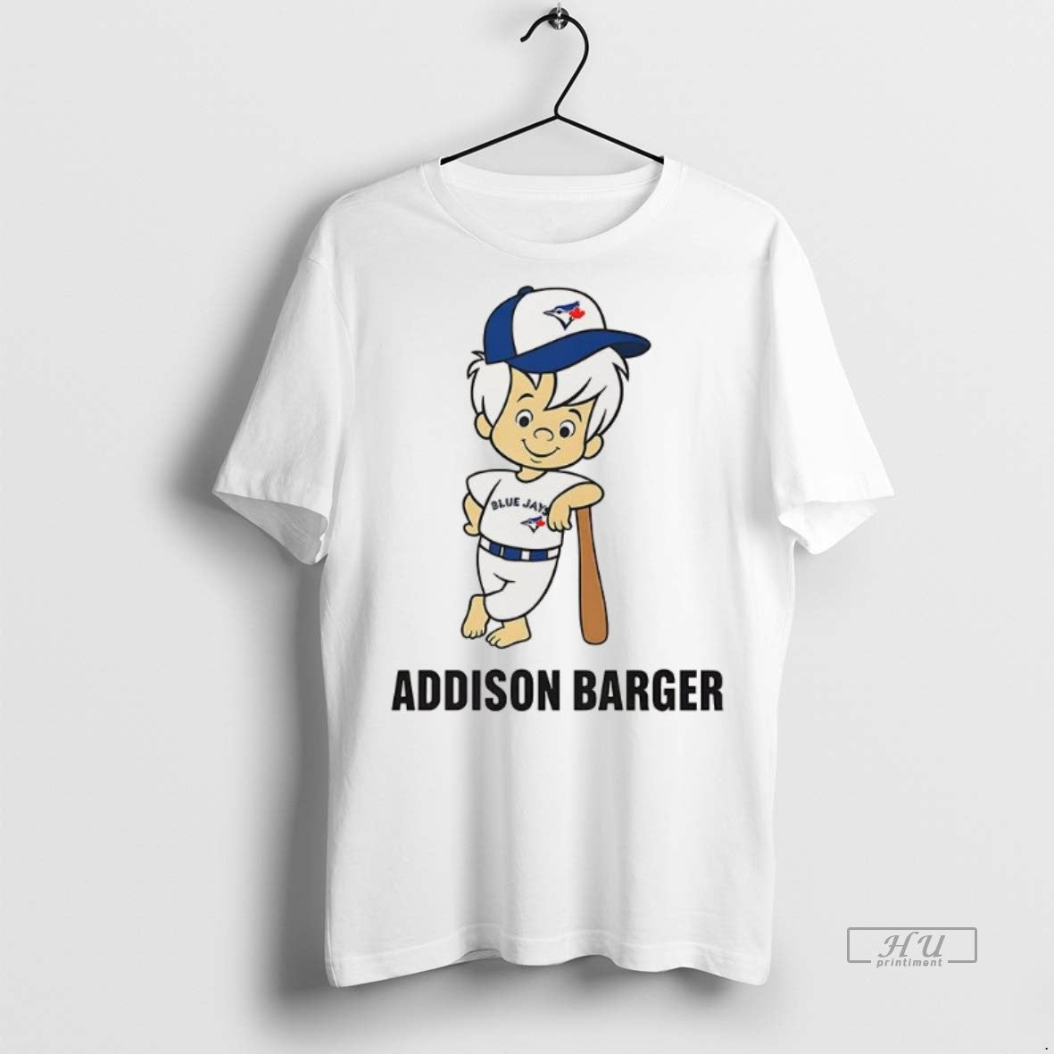 Officials Toronto Blue Jays Addison Barger Cartoon Graphic Tee Shirt Sweater