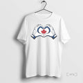 Officials Toronto Blue Jays Canada Heart Hands Ornaments