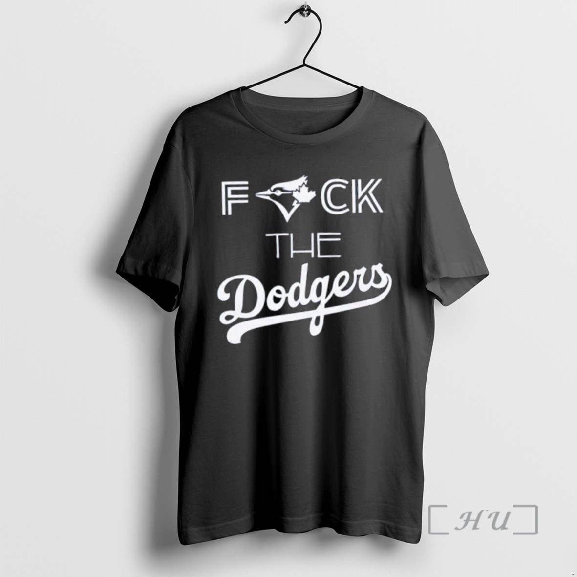 Officials Toronto Blue Jays Fuck The La Dodgers Blue Jay Bird T Shirt Sweater