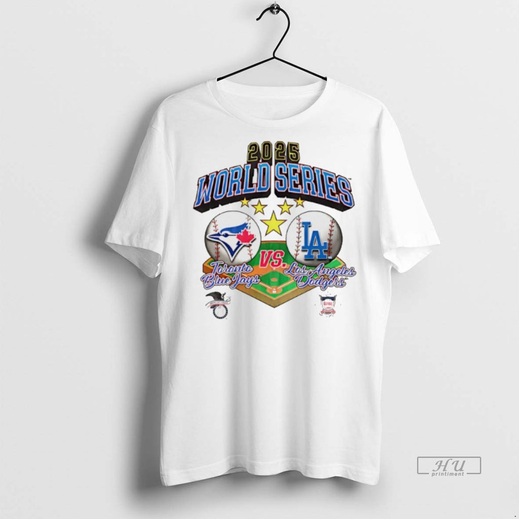 Officials Toronto Blue Jays Vs La Dodgers World Series 2025 Graphic Tee Shirt Sweater