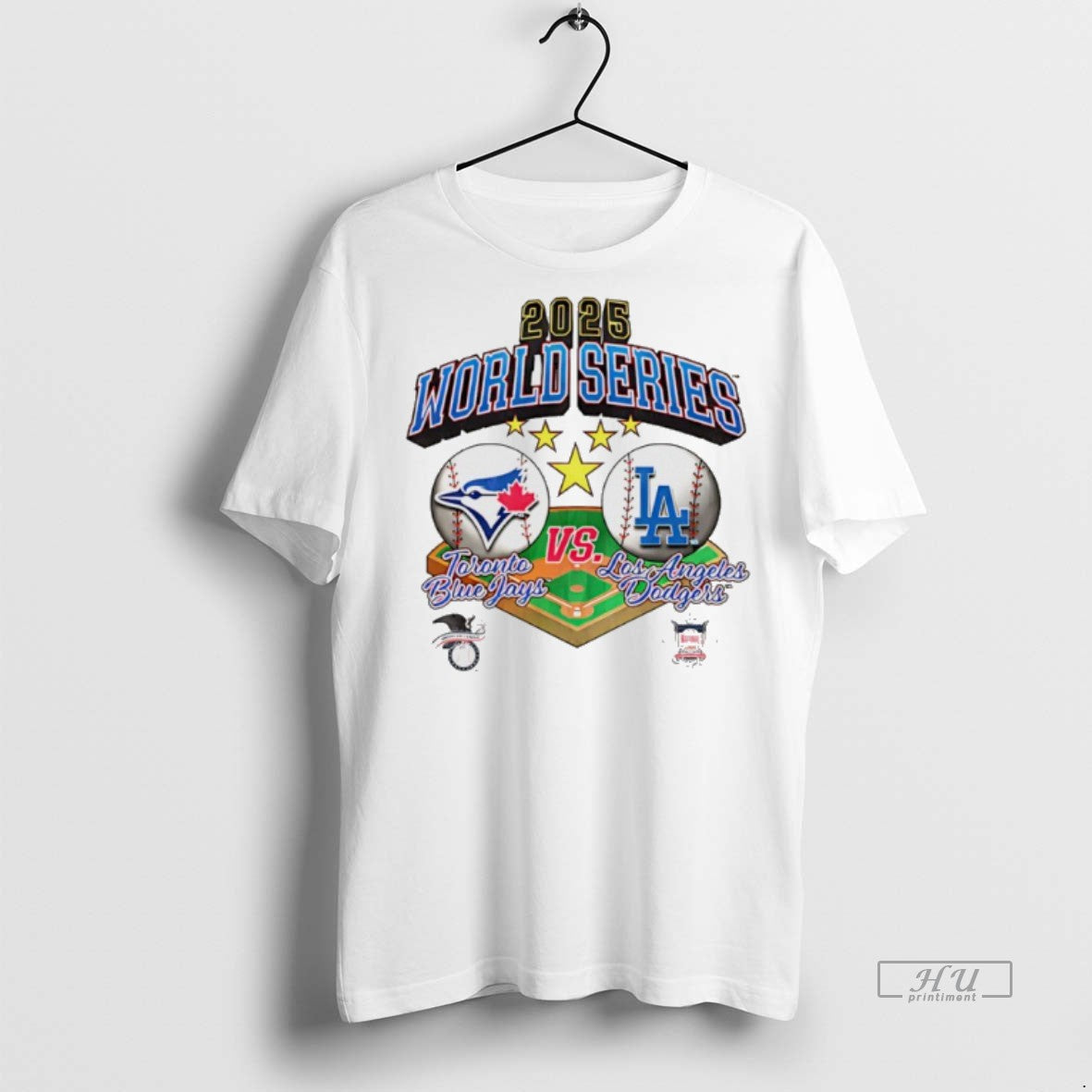 Officials Toronto Blue Jays Vs La Dodgers World Series 2025 Graphic Tee Shirt Sweater
