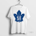 Officials Toronto Maple Leafs Lets Go Blue Jays Graphic Tee Shirt Sweater