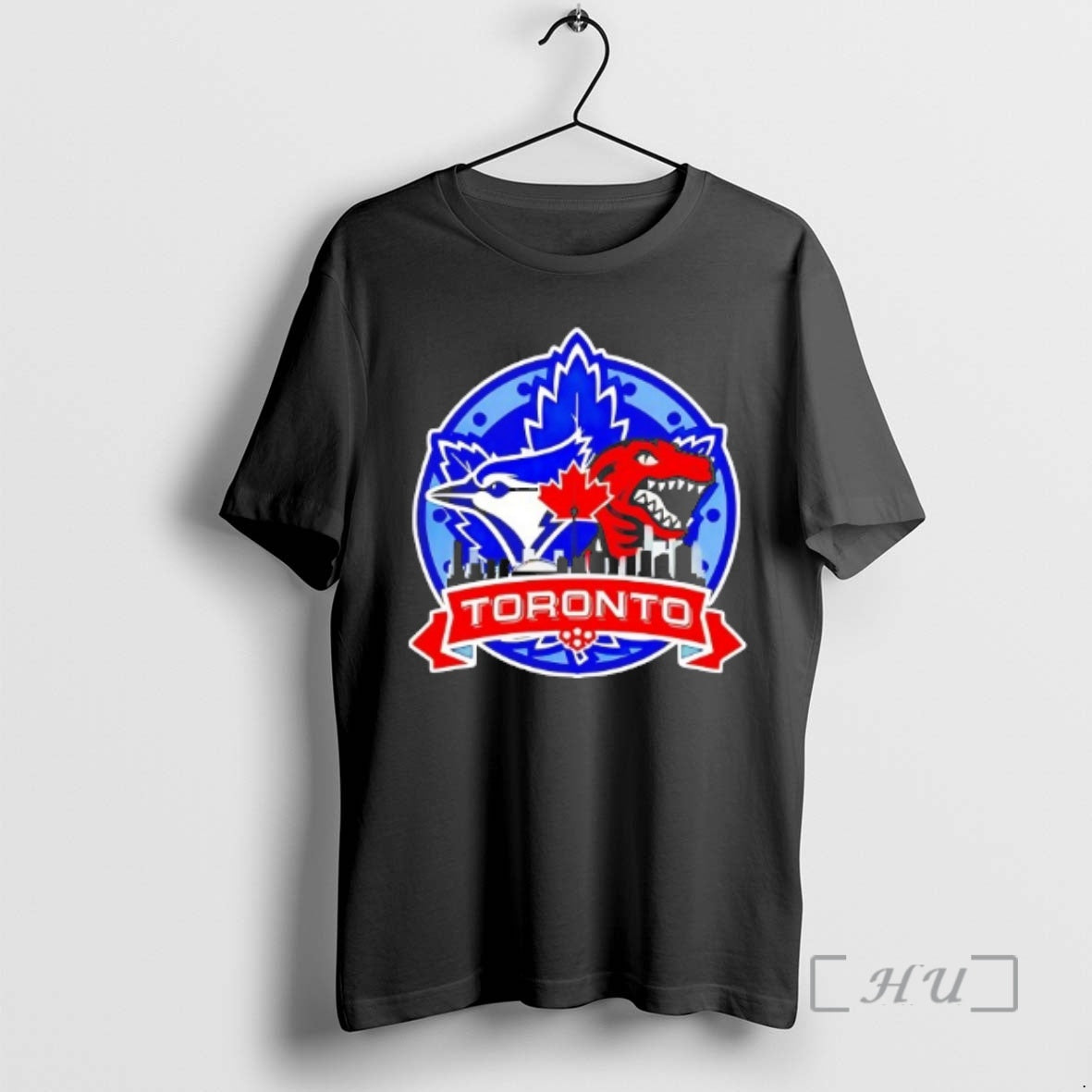 Officials Toronto Raptors And Toronto Blue Jays Hybrid Logo T Shirt Sweater