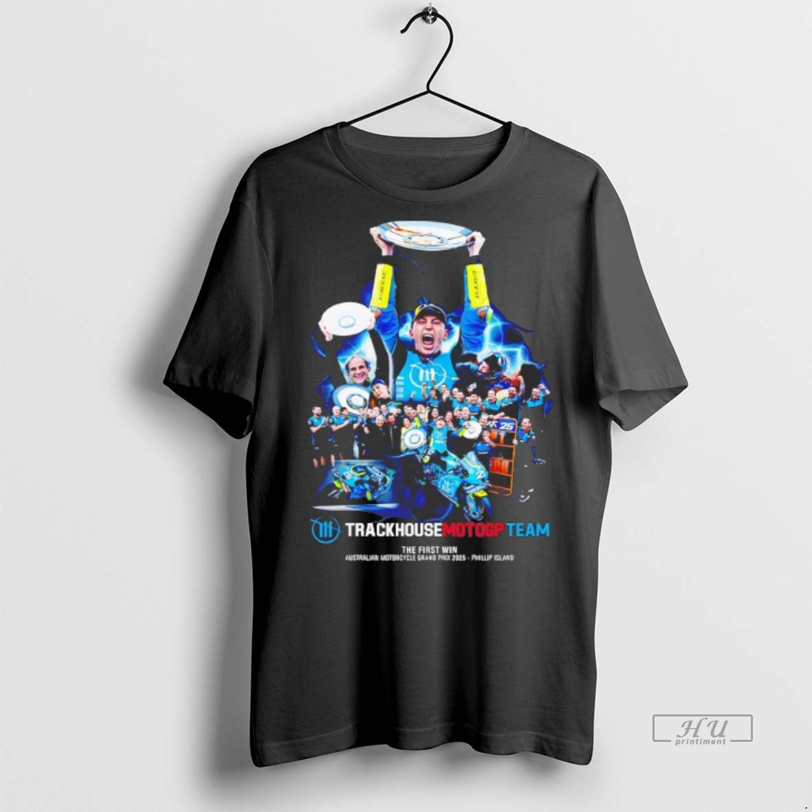 Officials Trackhouse Motogp Team First Win Commemorative Graphic Tee Shirt Sweater
