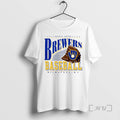 Officials Trending Awesome Milwaukee Brewers Cooperstown Collection Winning Time Since 1970 Tee Shirt Sweater