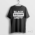Officials Trending Black Brown Unity Tee Shirt Sweater