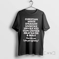 Officials Trending Christian White Straight Unwoke Unvaxxed Gun Owner Meat Eater Male How Else Can