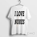 Officials Trending I Love Nukes Dj Smokey Tee Shirt Sweater