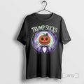 Officials Trending Jack Skellington Halloween Trump Sucks Tee Shirt Sweater