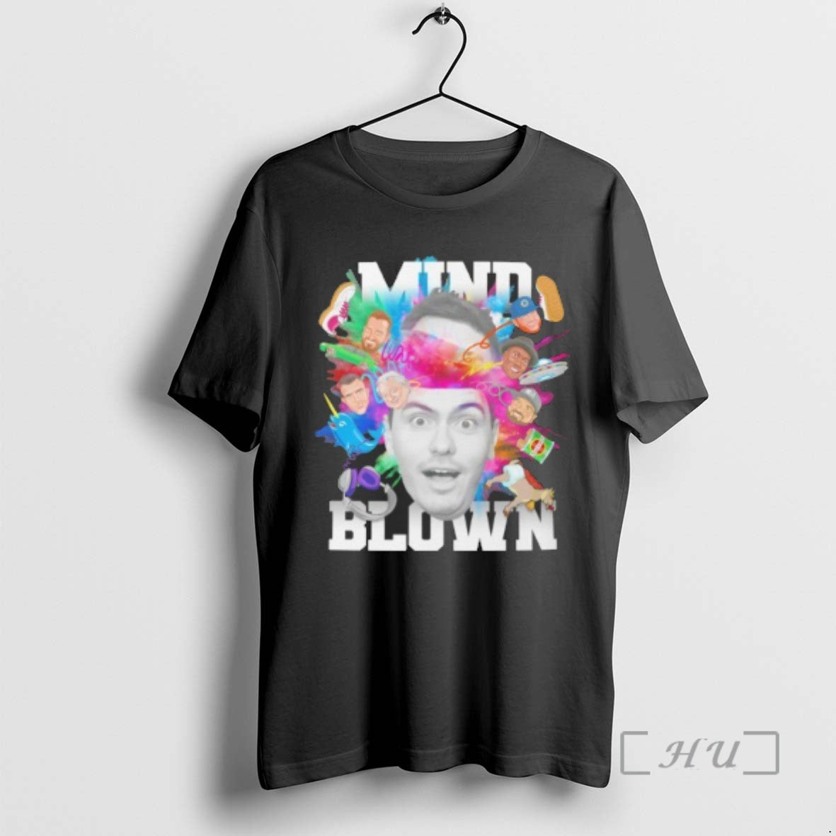 Officials Trending Mind Blown Graphic Tee Shirt Sweater