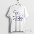 Officials Trending Premium Elizabeth Taylor Id Cry My Eyes Violet Music Tee Shirt Sweater