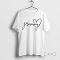 Officials Trending Premium Grammy Custom Grandkids Names Grandma Gift Tee Shirt Sweater