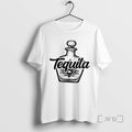 Officials Trending Premium Tequila Halloween Black White Tee Shirt Sweater
