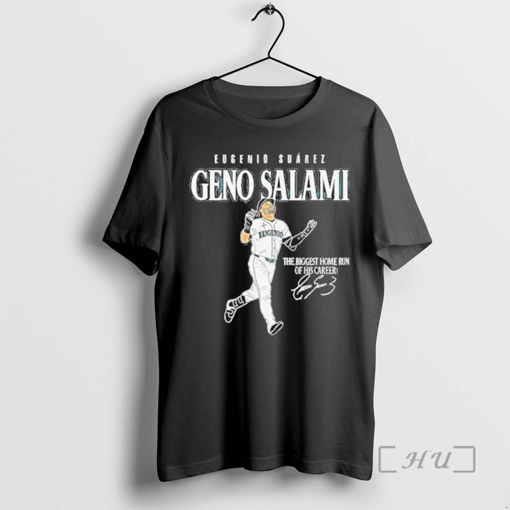 Officials Trending Seattle Mariners Eugenio Suarez Genoa Salami The Biggest Home Run Of His Career