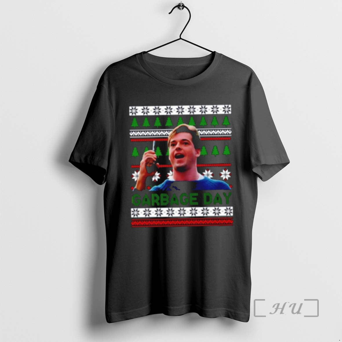 Officials Trending Silent In Night Garbage Day Ugly Christmas Sweat Tee Shirt Sweater
